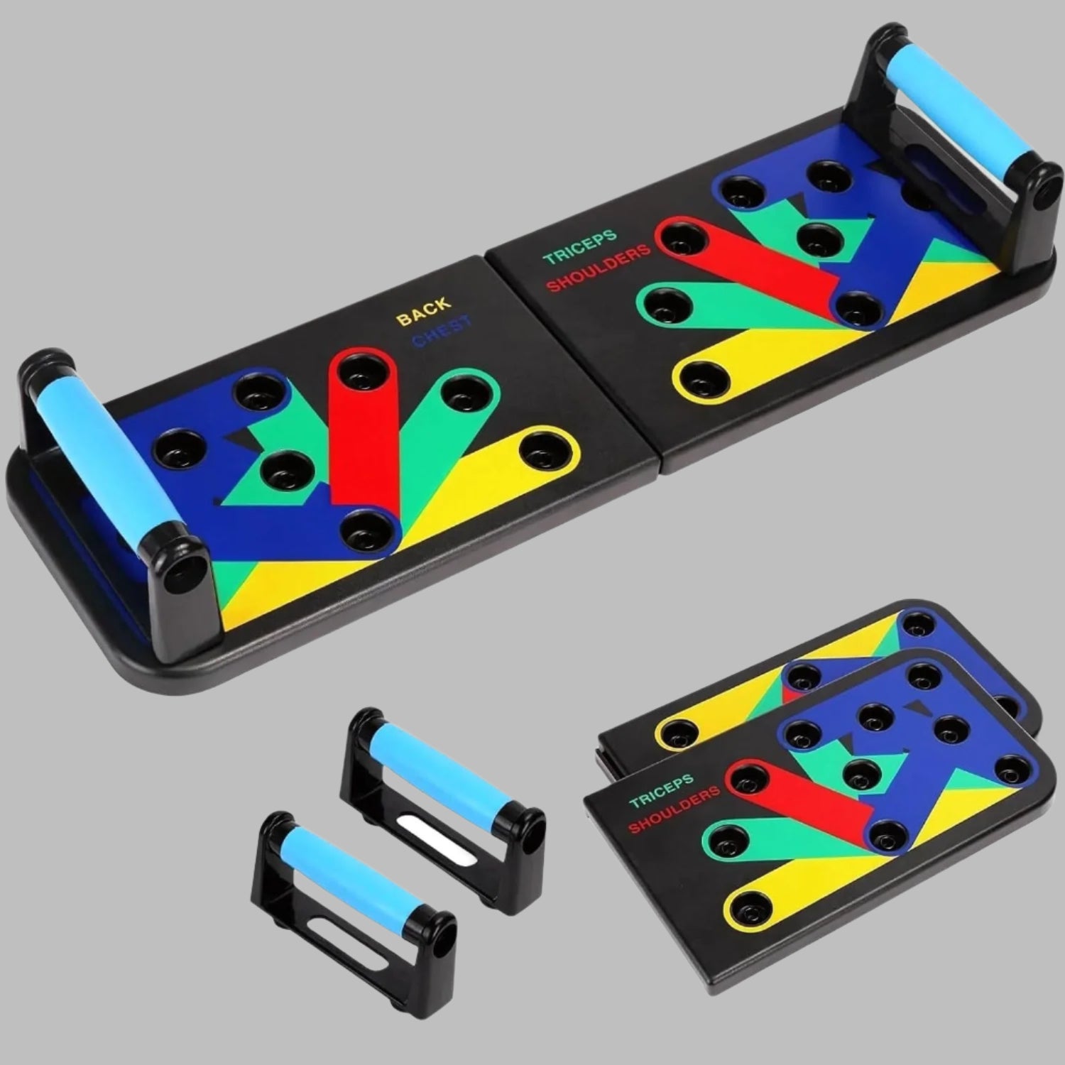 Push Up Board, Foldable Home Gym Equipment for Men & Women1